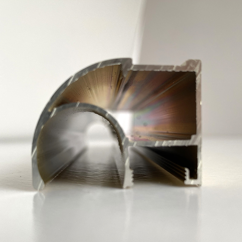 aluminum golden anodize profile