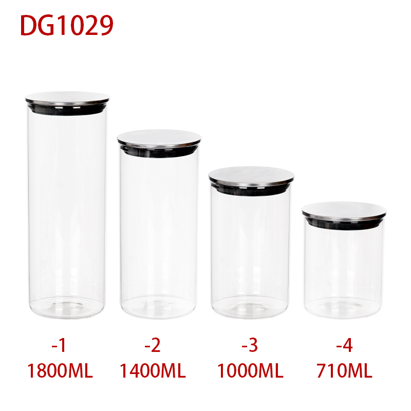 Storage bottles, storage jars, glass bottles, sealed jars