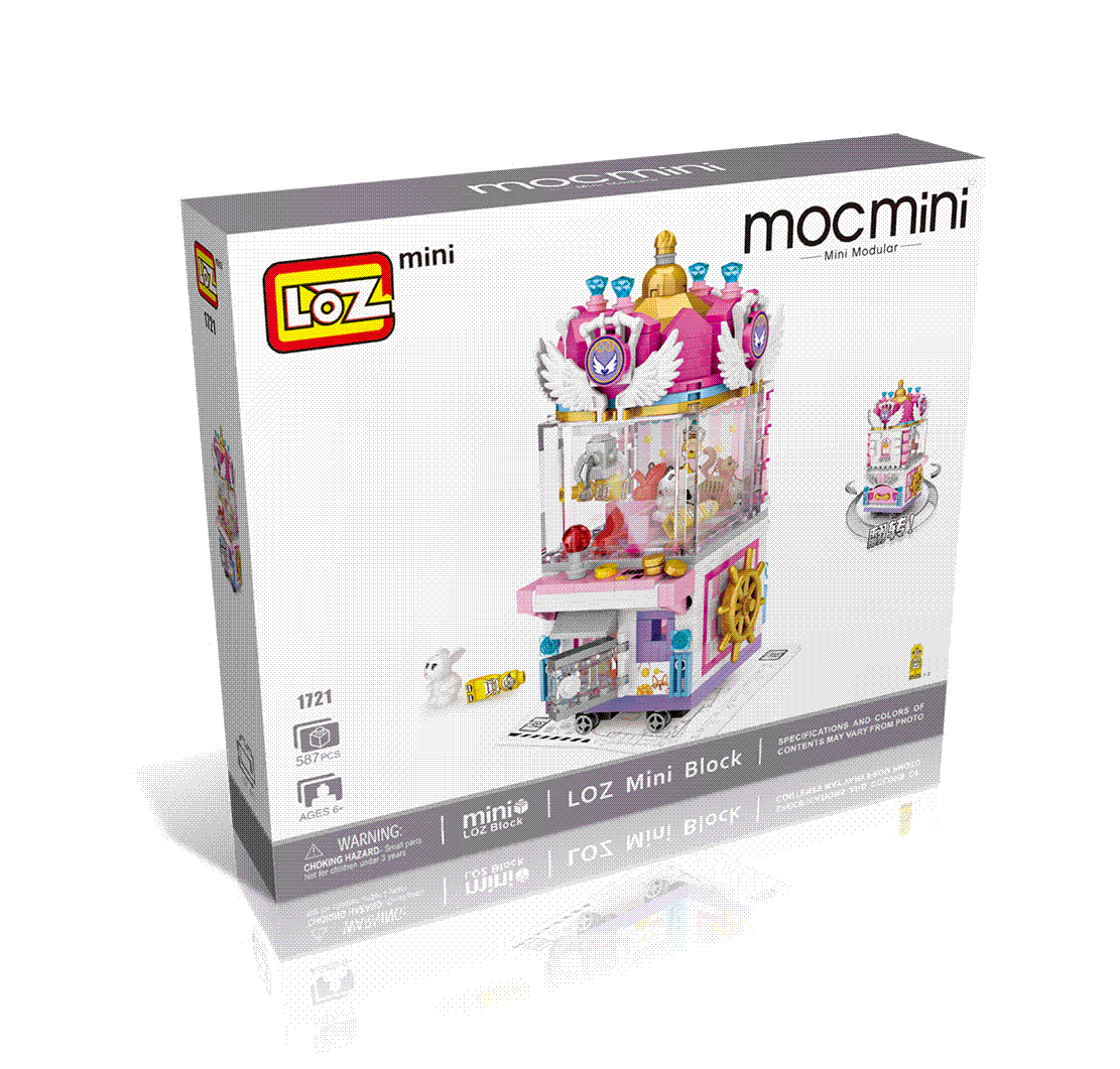 LOZ mini building block amusement park series - Doll Catcher.