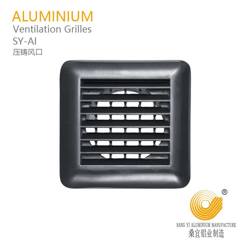 Aluminium die casting ground/wall air grilles