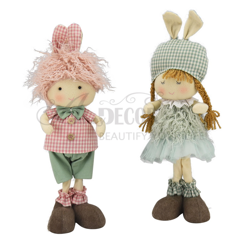 Fabric Standing Fashion Cute Boy&girl