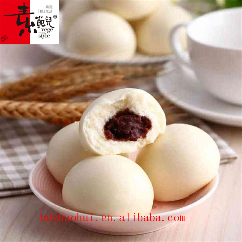 Red Bean Paste Bun Frozen Food