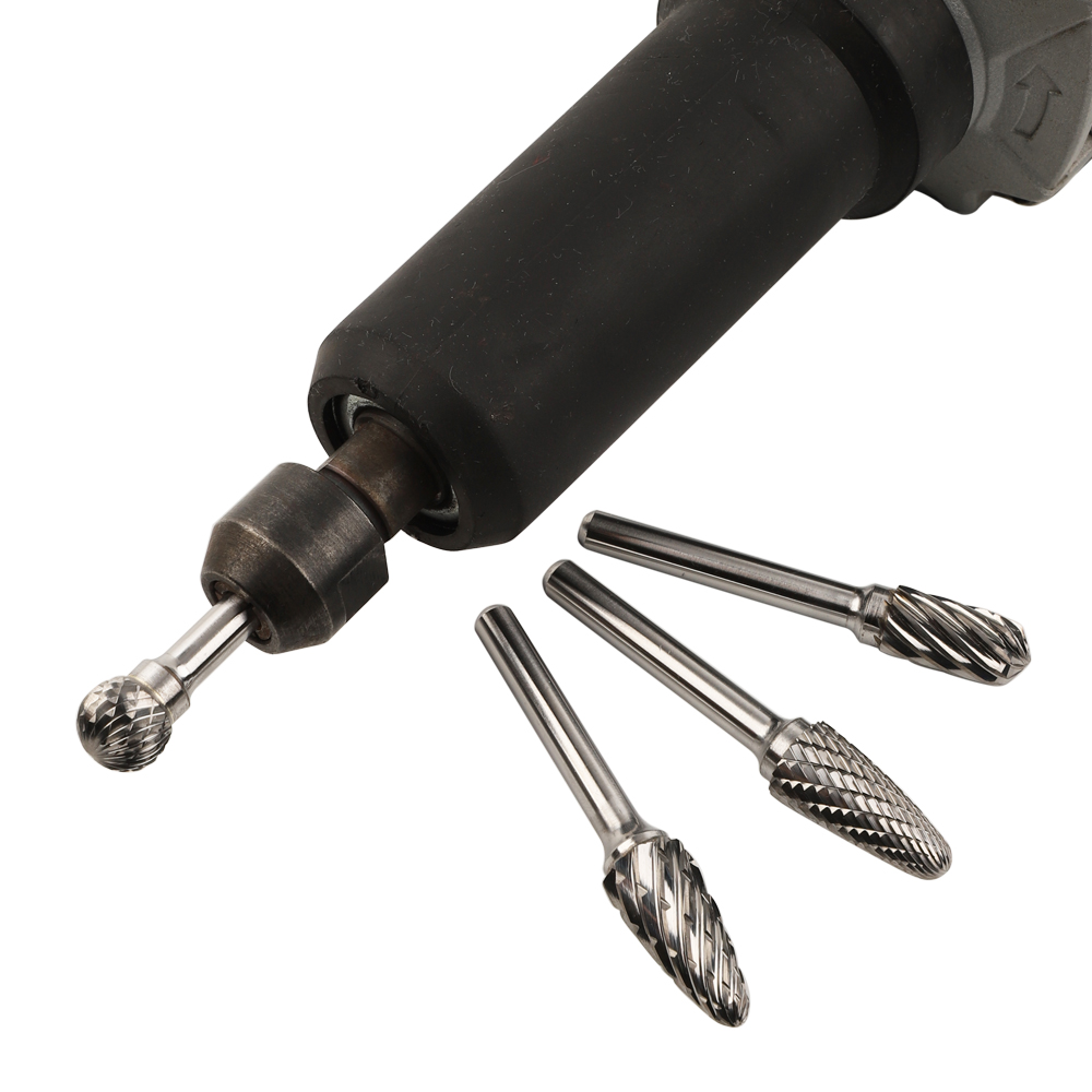 Ball shape Tungsten carbide rotary burr for industry by CNC machine