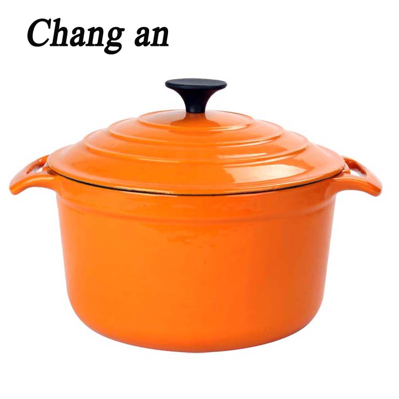 Enameled dutch oven