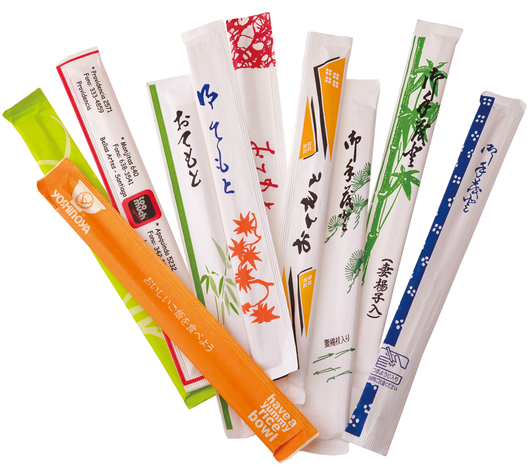 Disposable bamboo tensoge chopstick