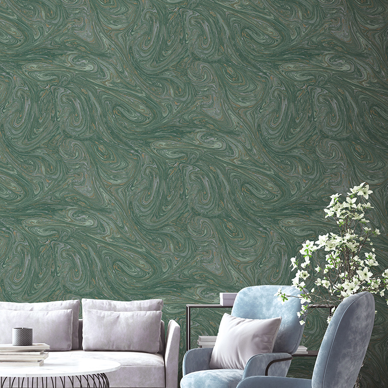 Modern Concise Design PVC 106cm Wallpaper for Home & Project Decor
