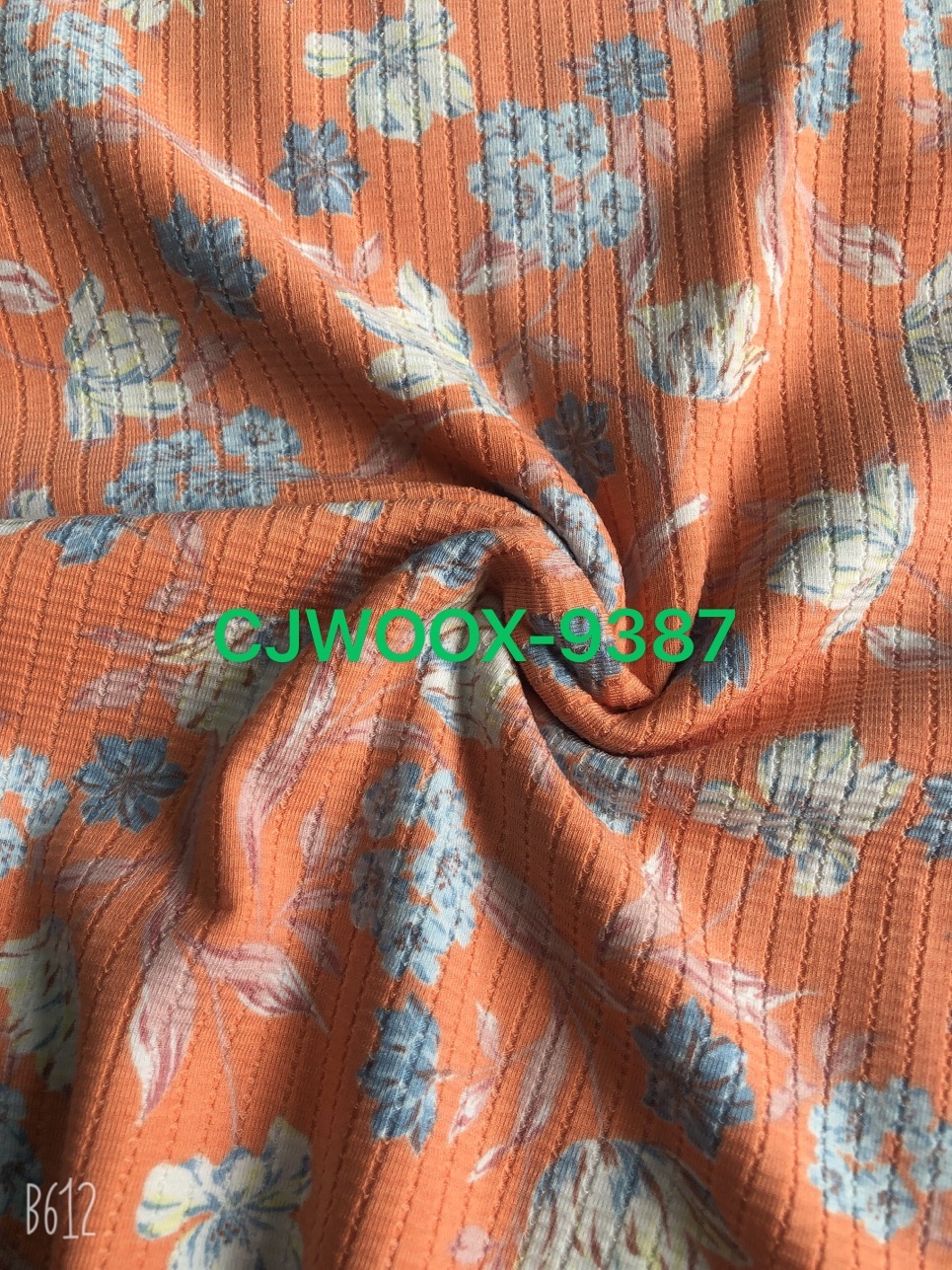 T/R Rib Knitting Print