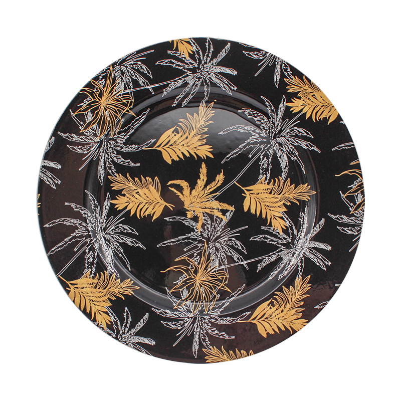 plastic charger plate
