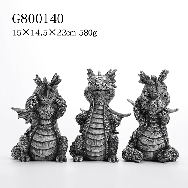 Polyresin Dragon Deco