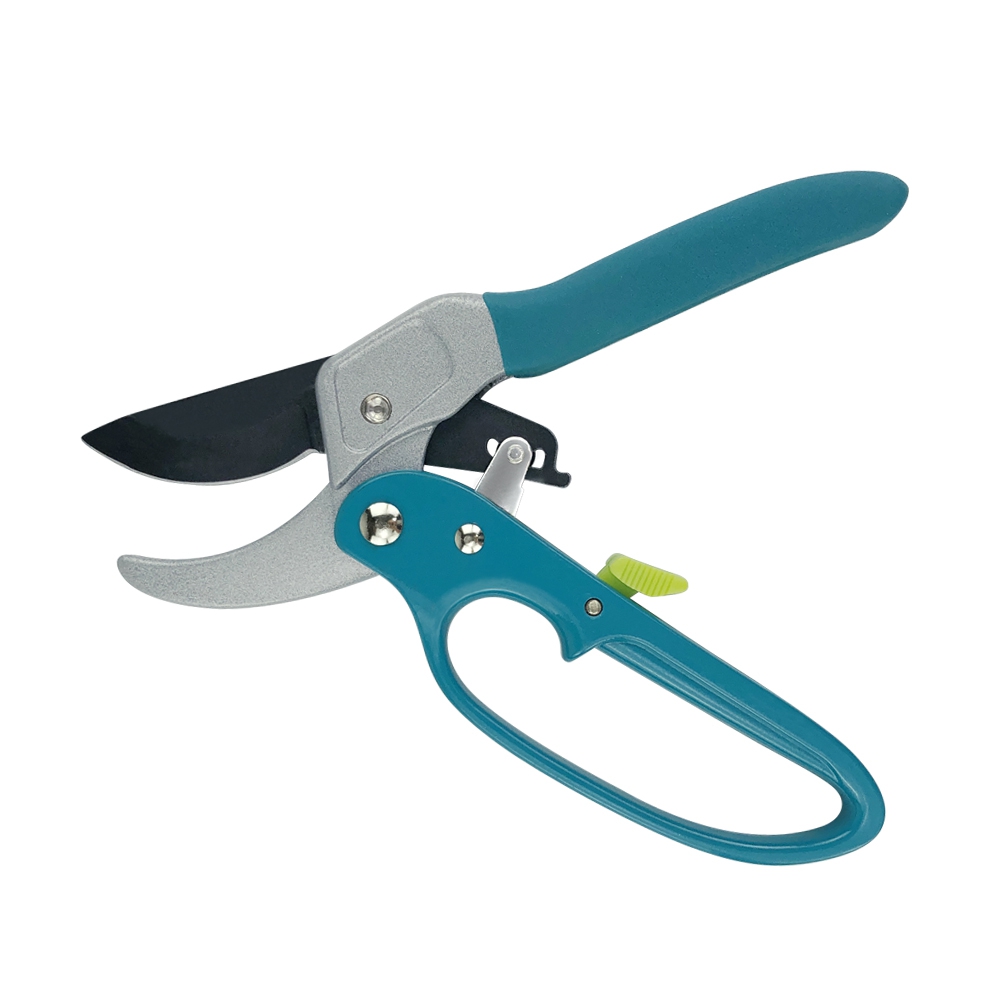 Bypass pruner rachet hand secateurs