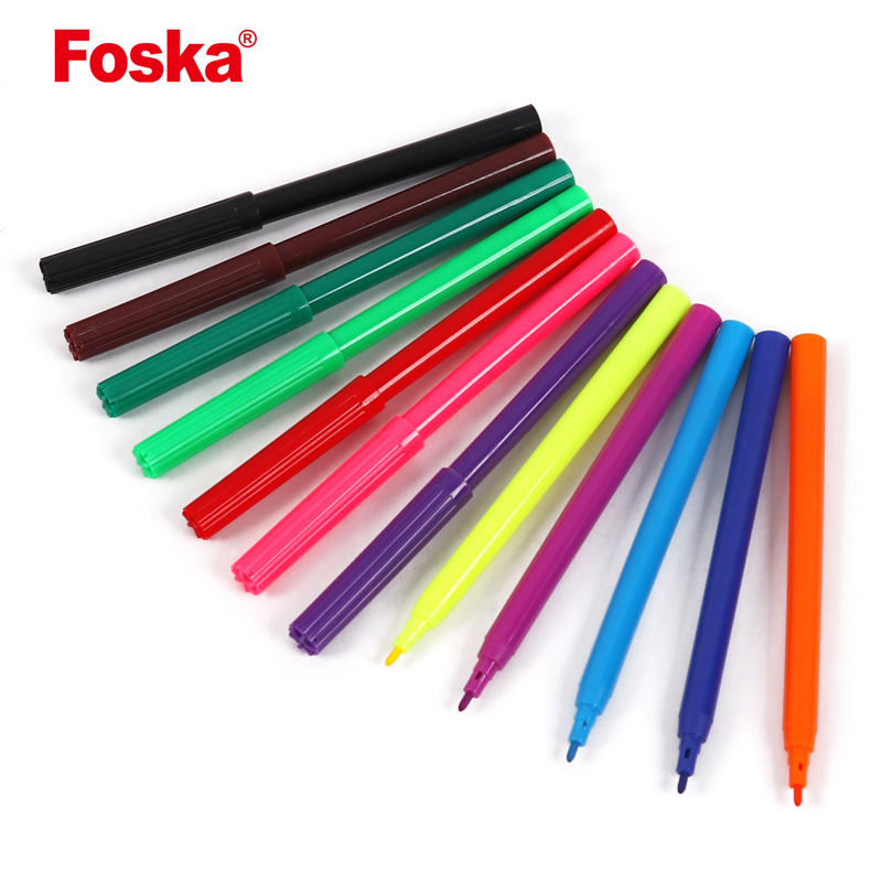 Muti- Color Plastic Water Color Marker Pen