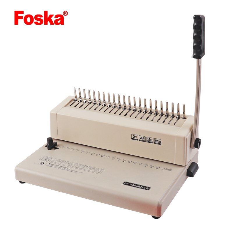 Hot Sale Plastic Comb Binding machine