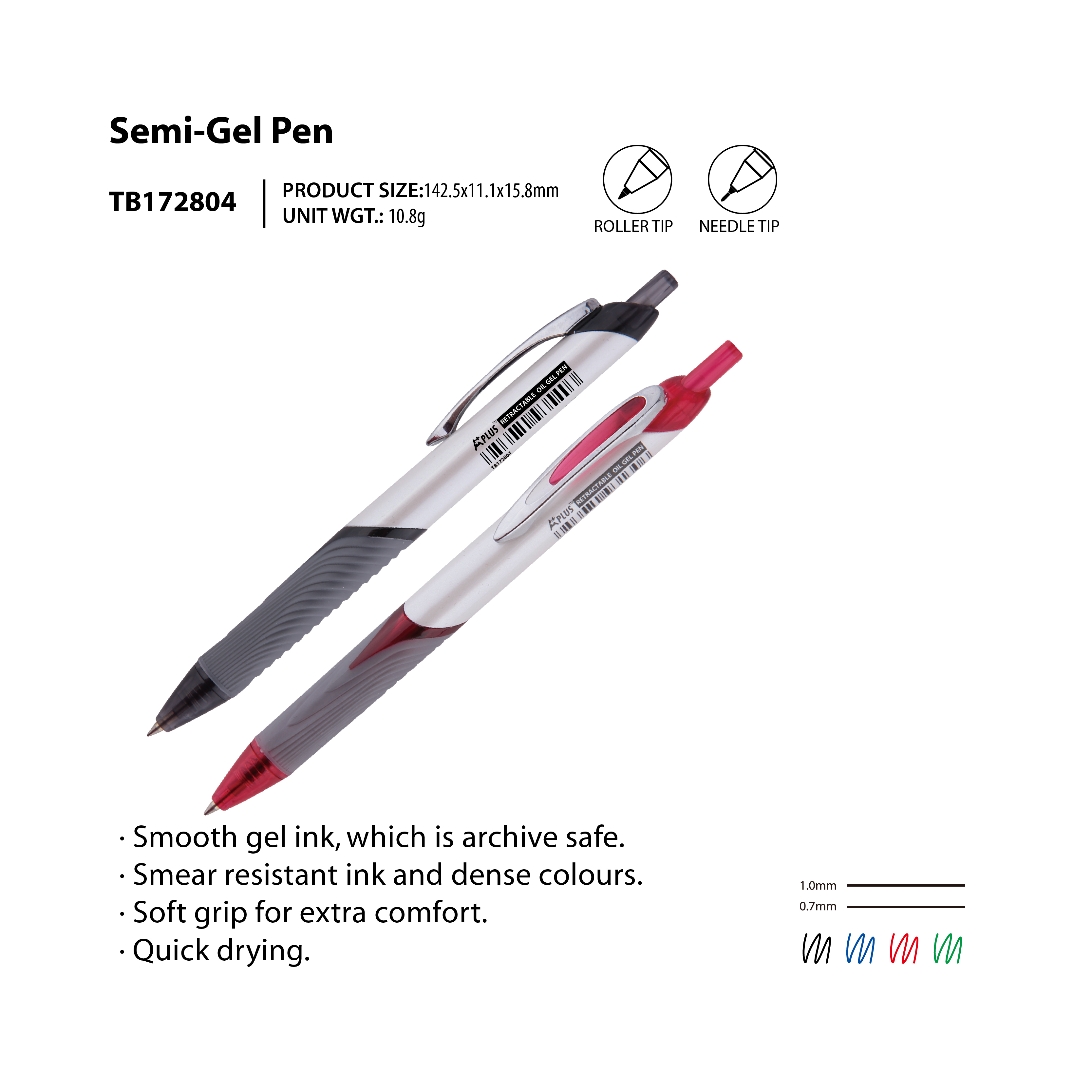 Semi-Gel Pen