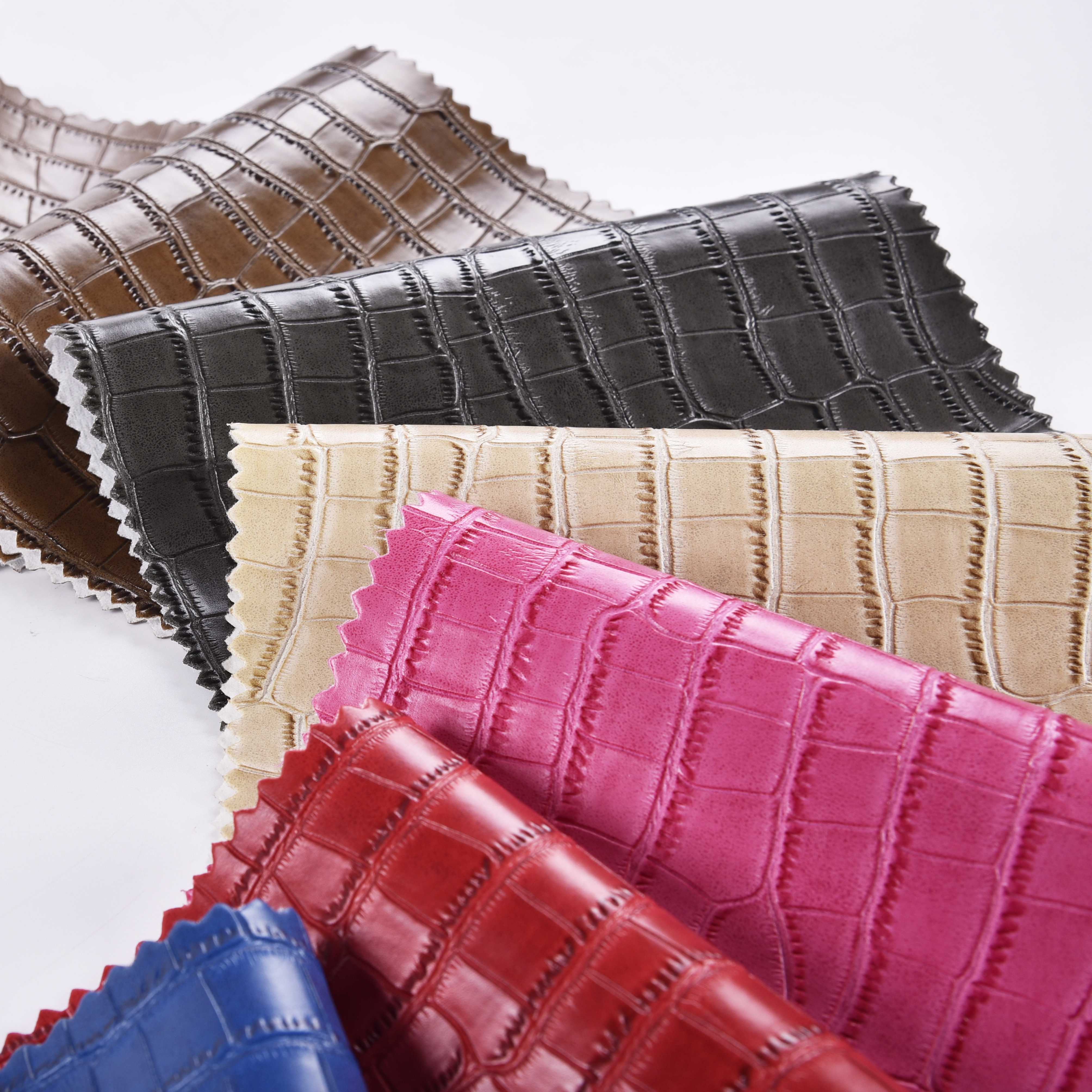 Crocodile PVC Artificial Leather