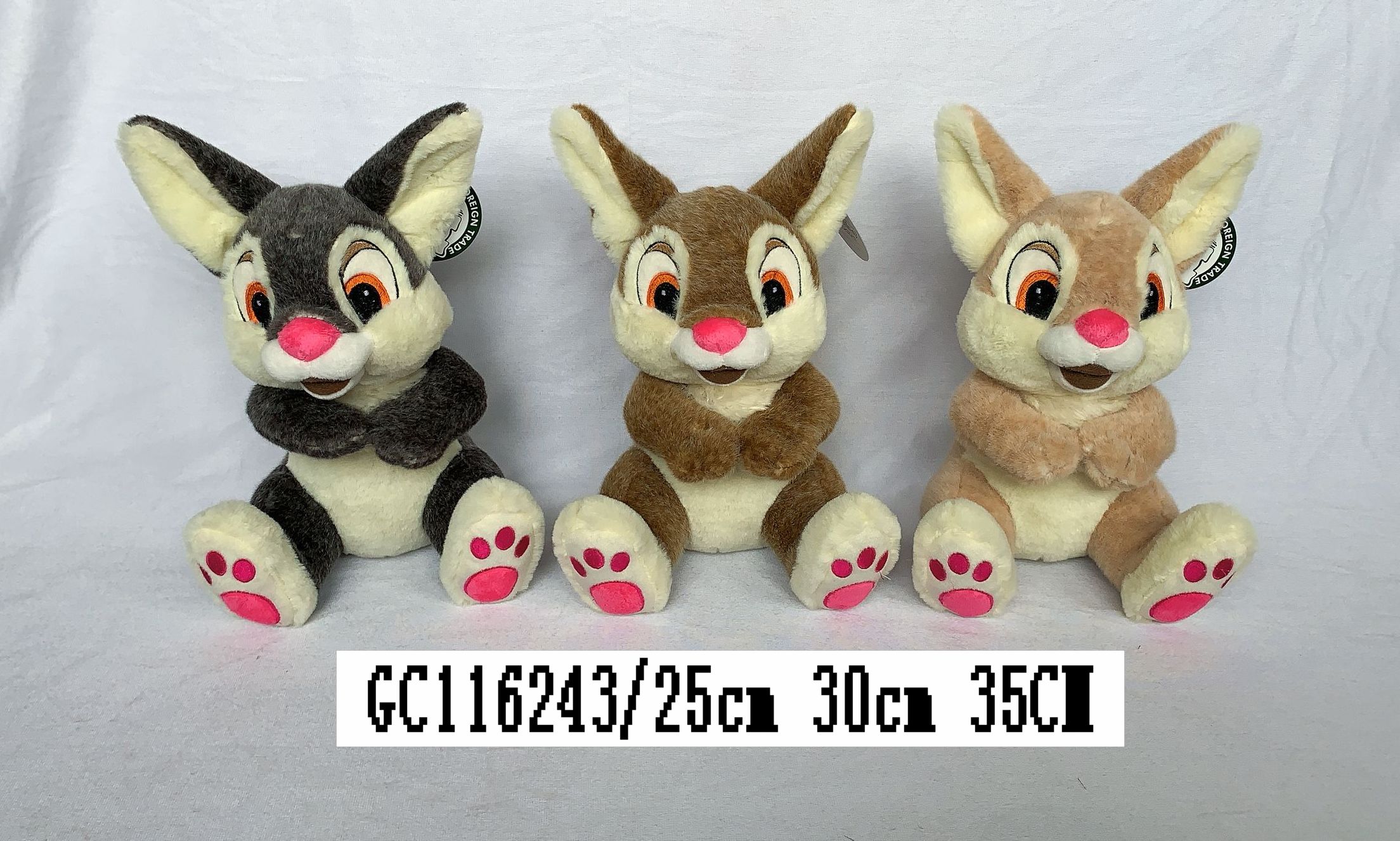 Plush animals