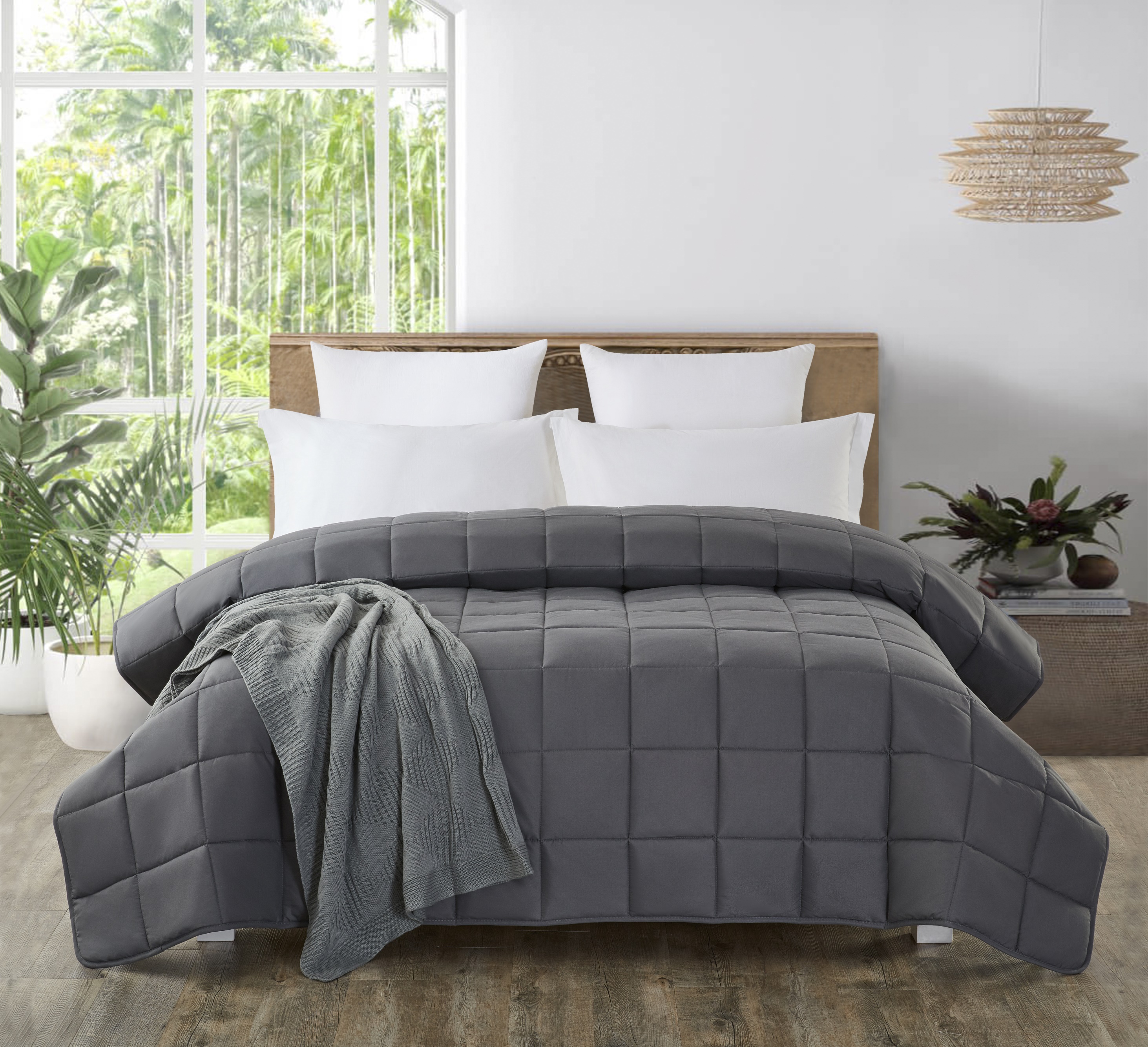 Plain Dyed Microfibre Comforter