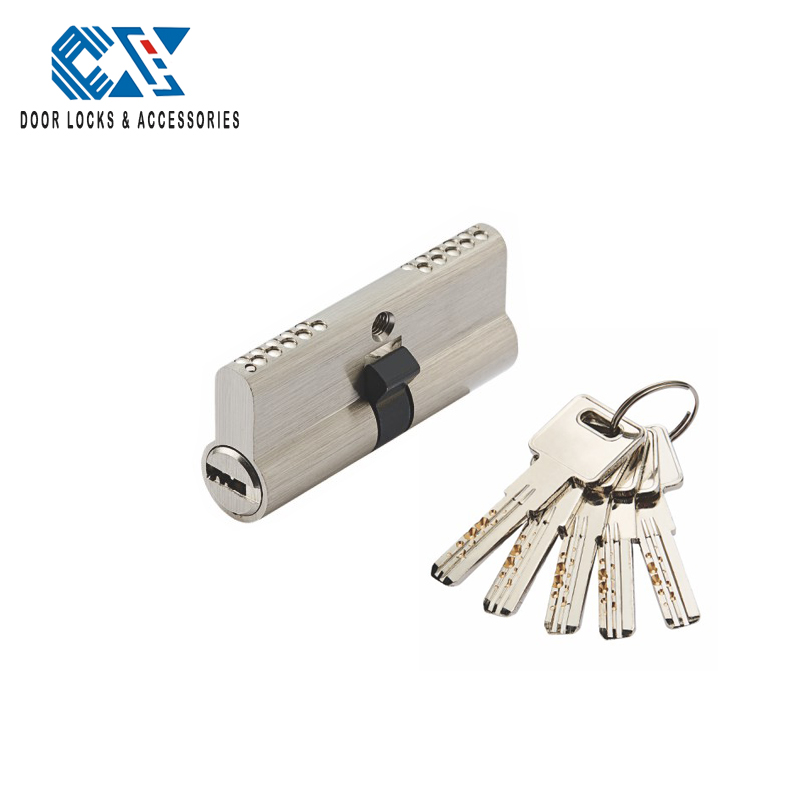 High security cylinder lock door lock brass cylinder high quality door lock 10pins cylinder two grooves cylinder lock