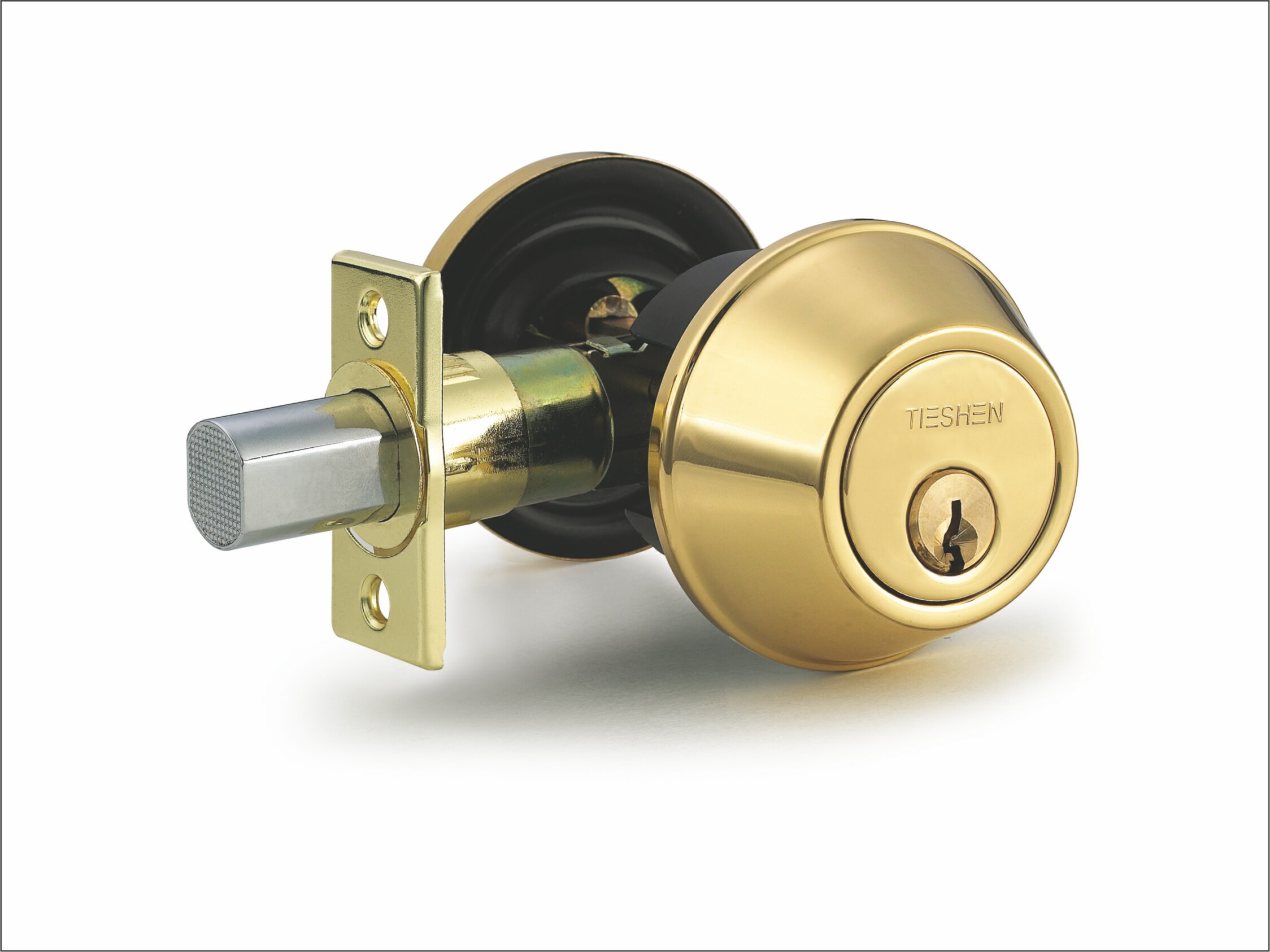 Heavy duty single deadbolt