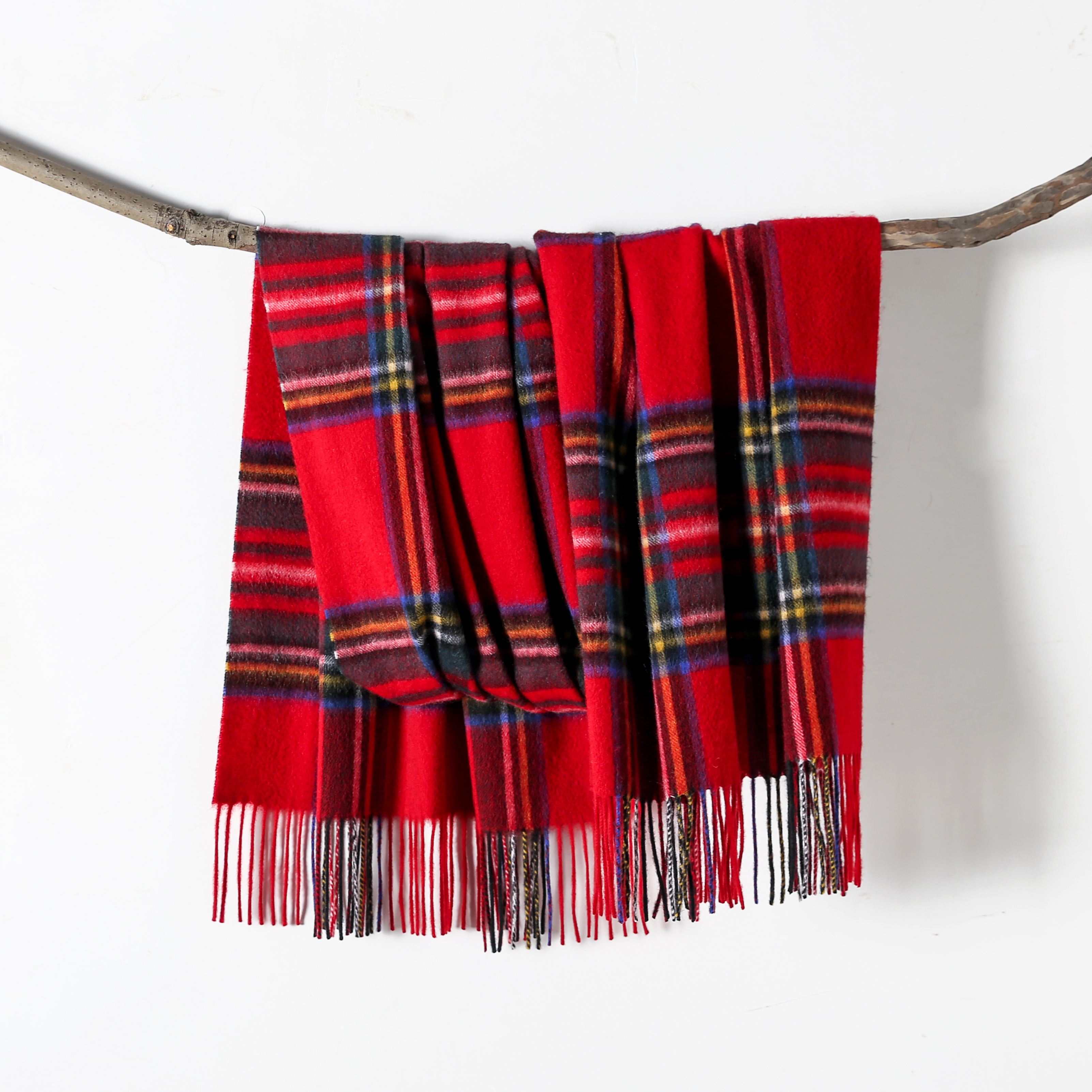 Inner mongolia women wool cashmere mix scarf shawl for winter