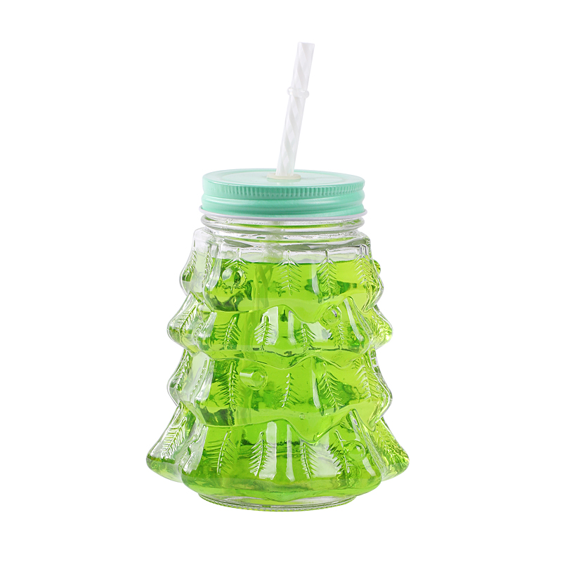500ml glass mason jar with metal cap