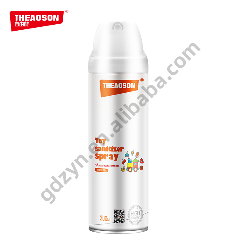Toy sanitizer spray