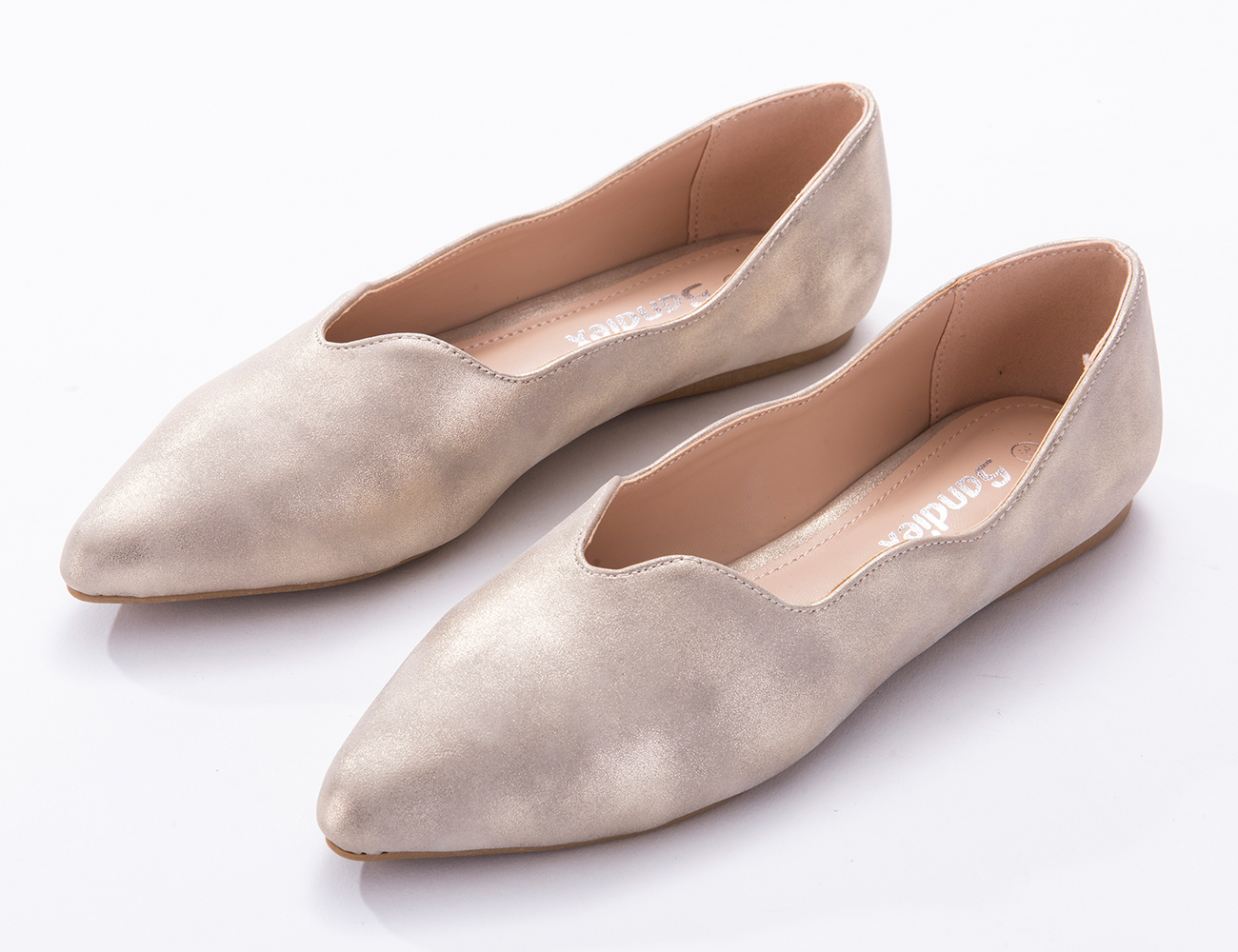 Scalloped Flats