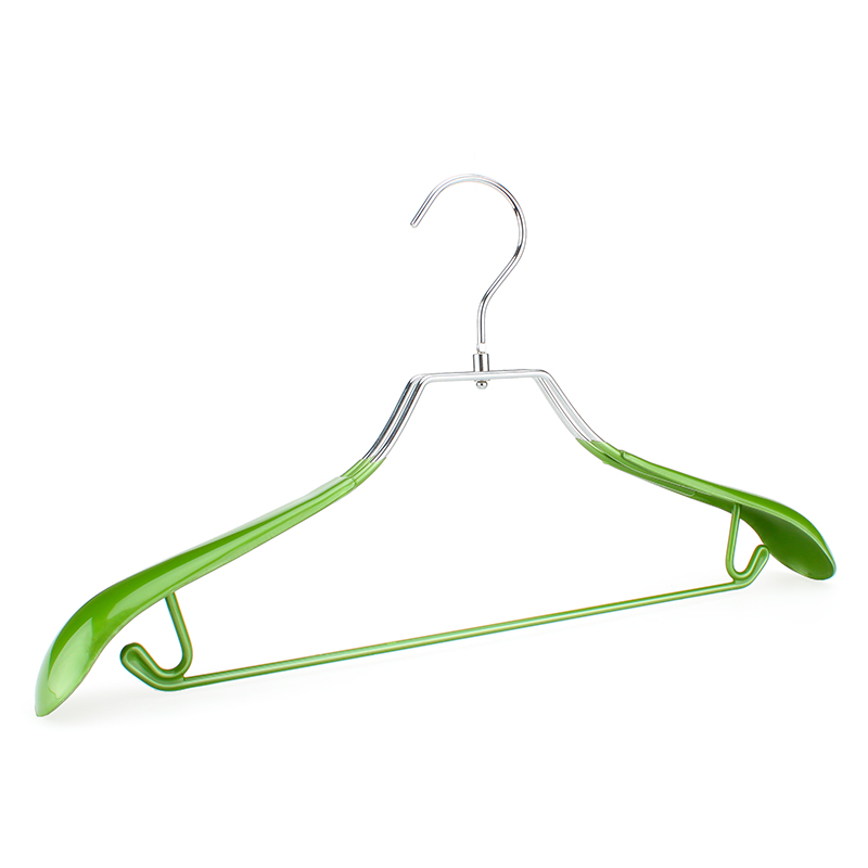 Non-Slip Broad Metal Suit Hanger with PVC coating