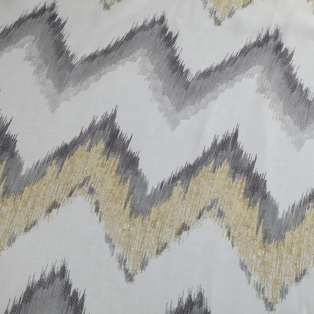 hot selling 100% polyester jacquard printing curtain fabric