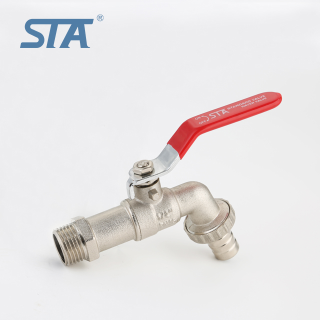 STA.2001 china faucet factory 2020 new products washing machine water taps garden polished brass ball bibcock
