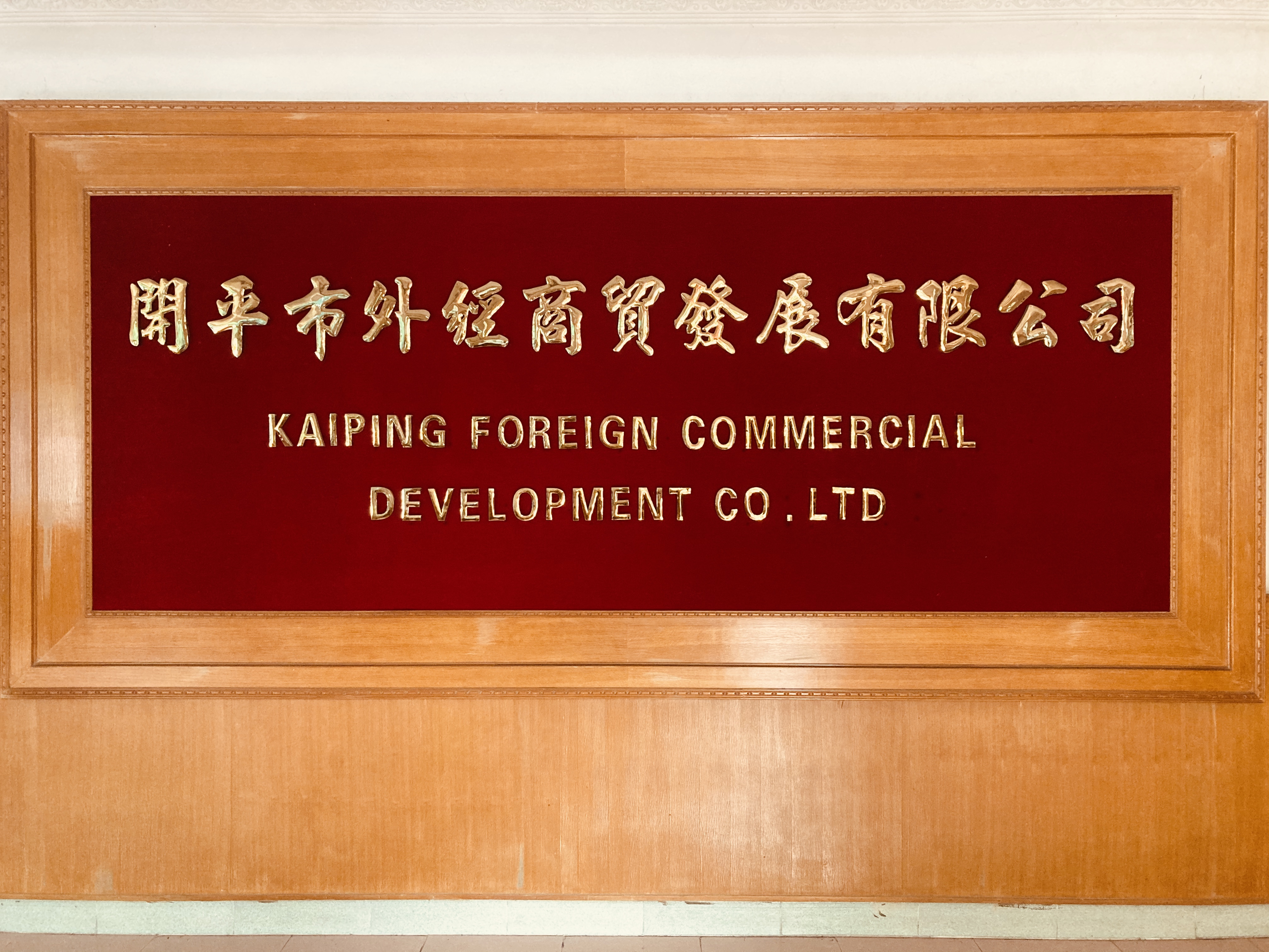 Kaiping Foreign Economic and Trade Development Co., Ltd. – Car carpets 1
