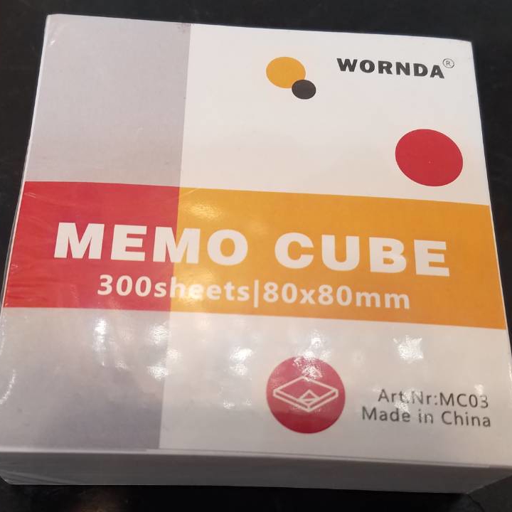 memo cube