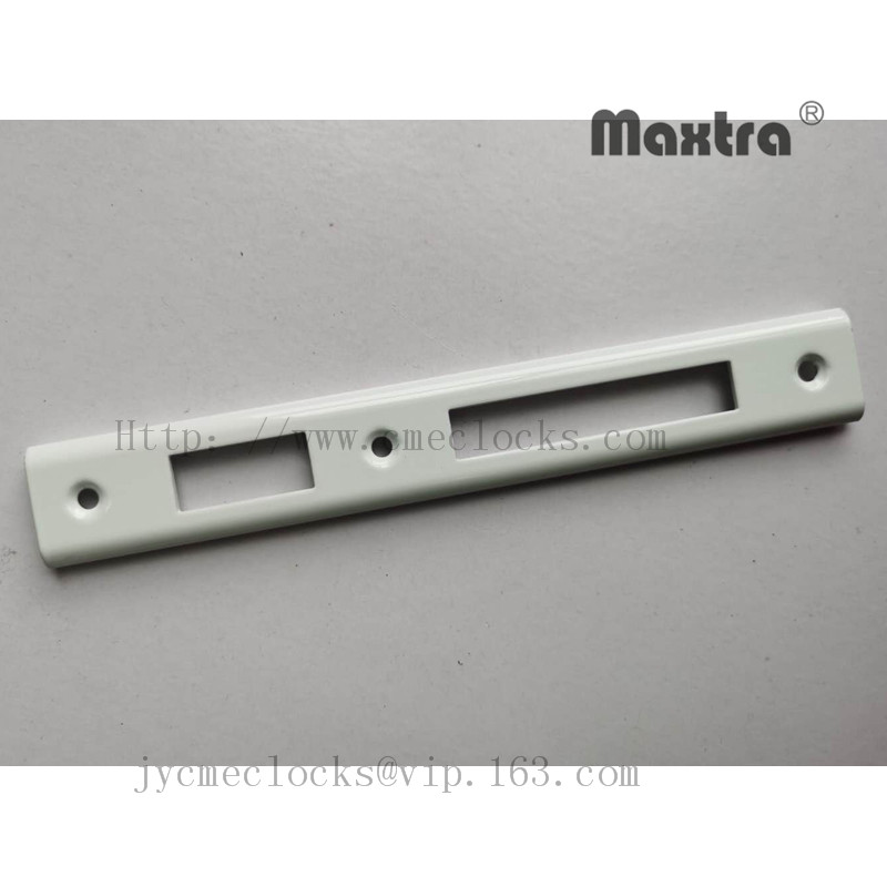 Door lock strike plate