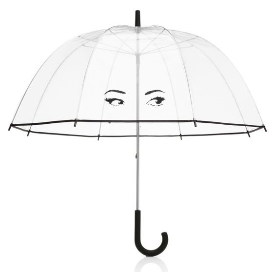 Transparent umbrella