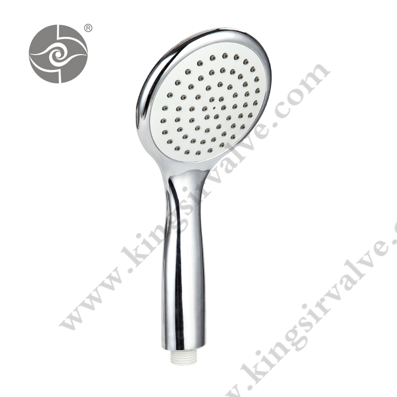 Plastic chrome plate shower heads