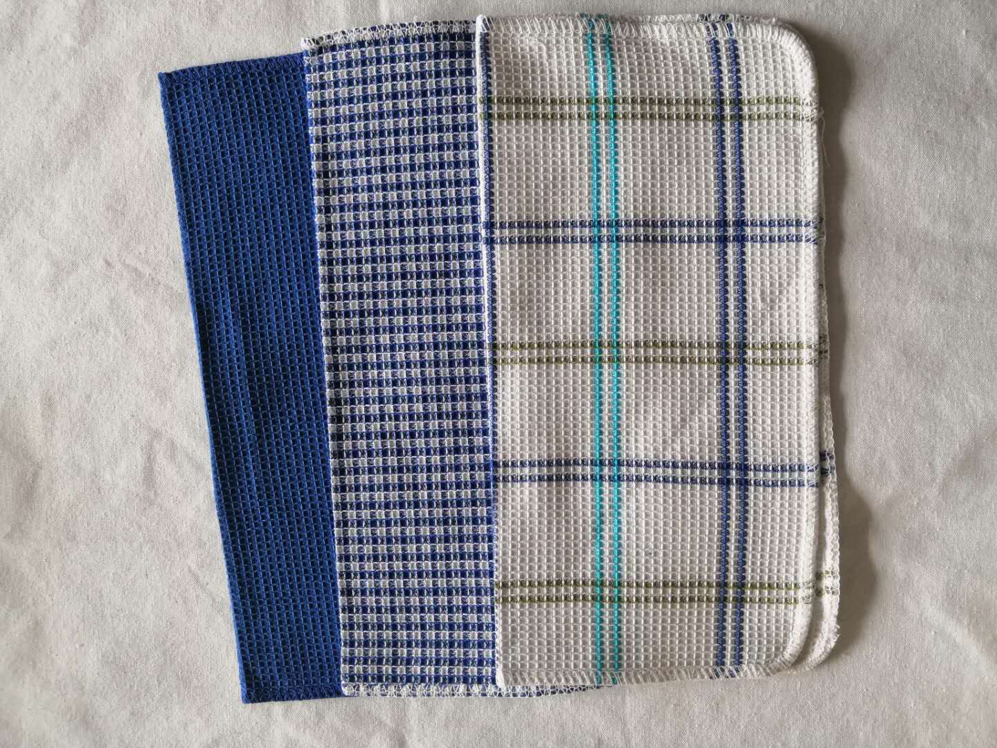Waffle kitchen dish towel 3 sets