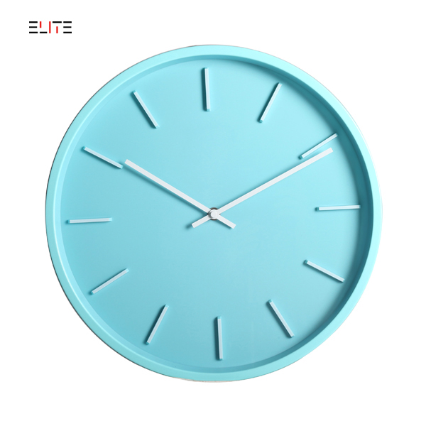 Metal wall clock