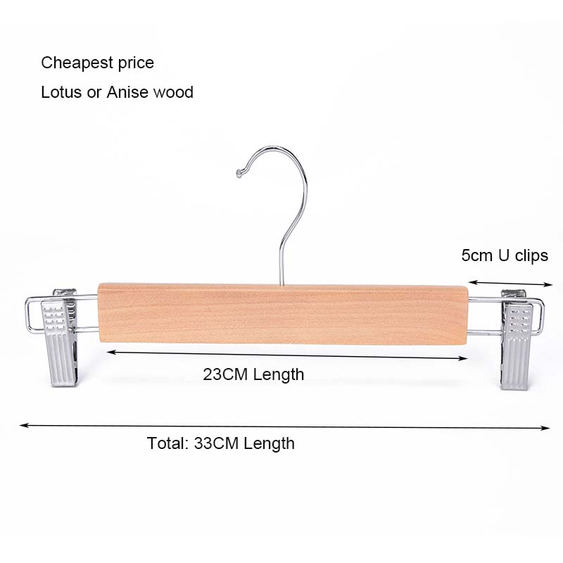 wooden pant hanger