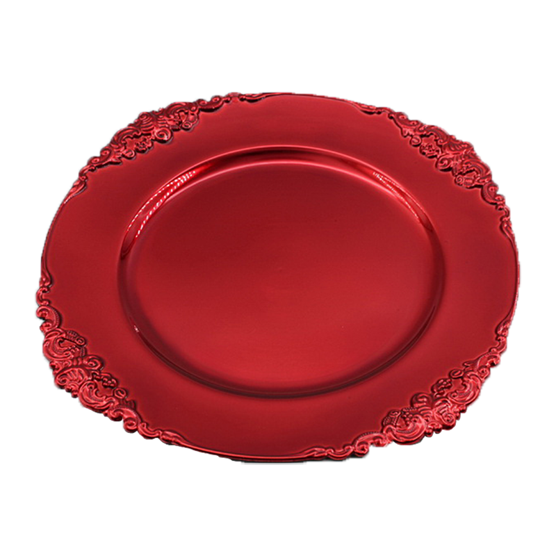 plastic charger plate