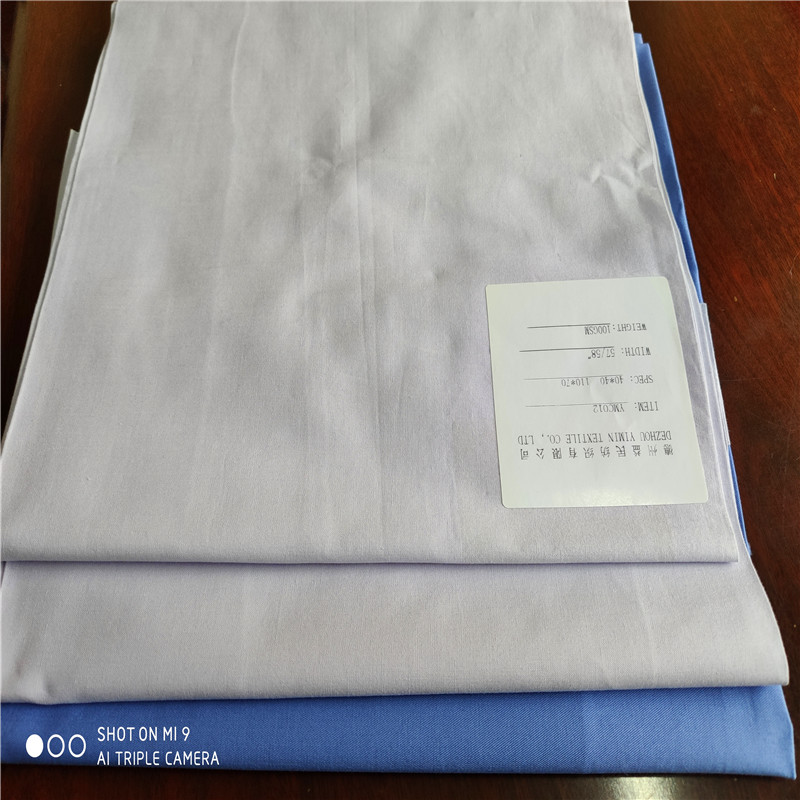 Cotton Poplin 40*40 110*70 1/1 57/58"