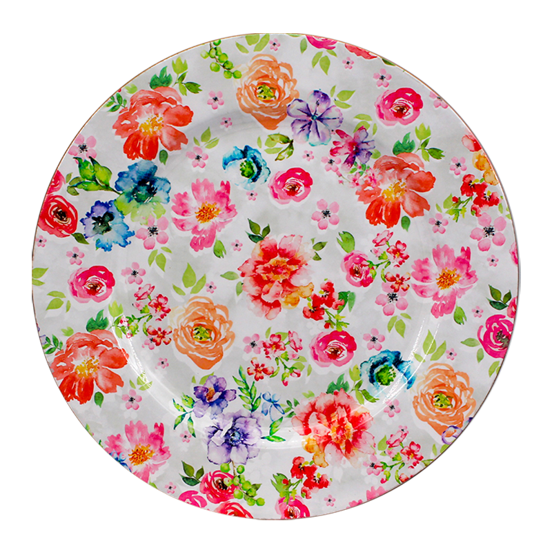 plastic charger plate