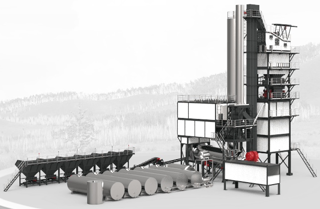 LB1500 series Asphalt Mixing Plant