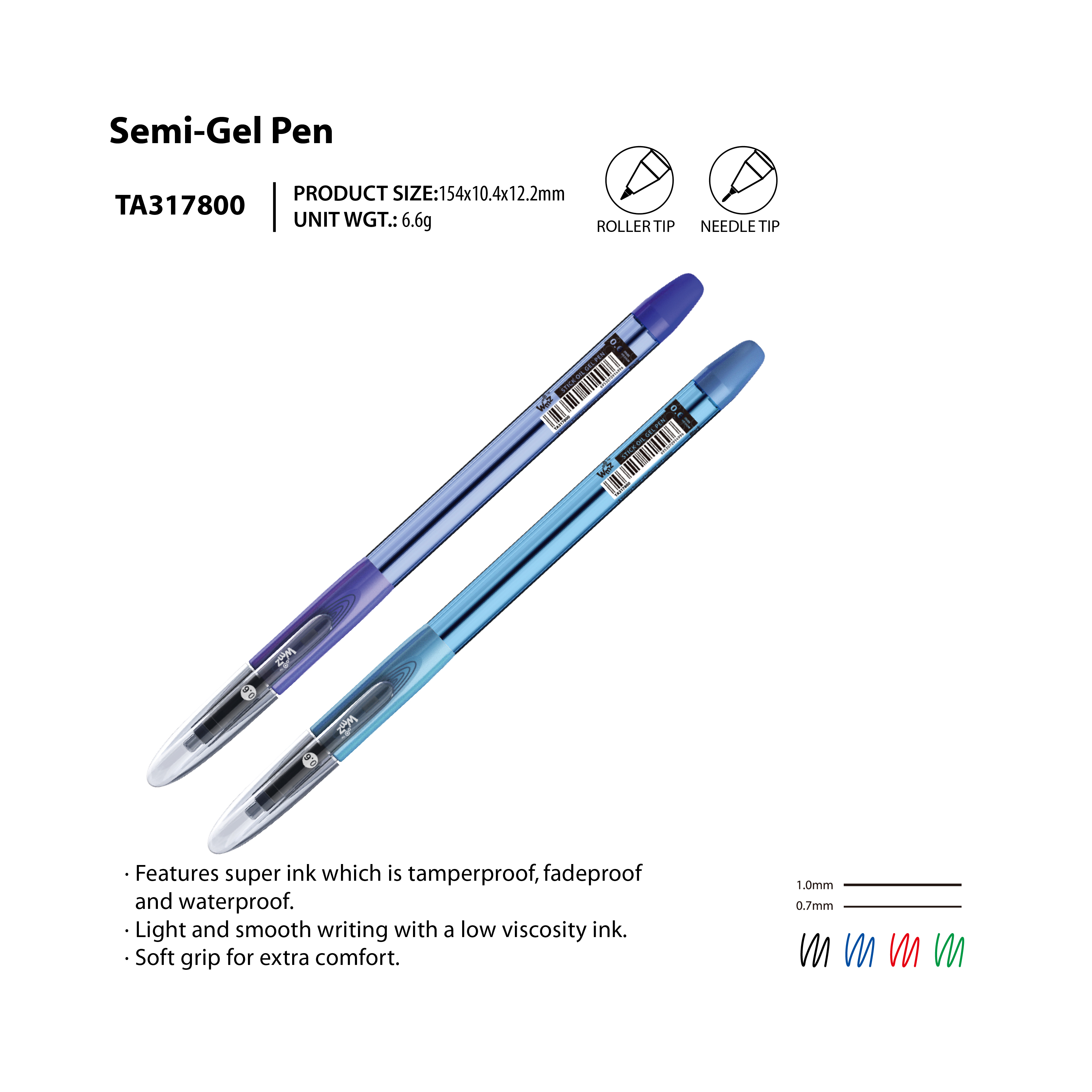 Semi-Gel Pen