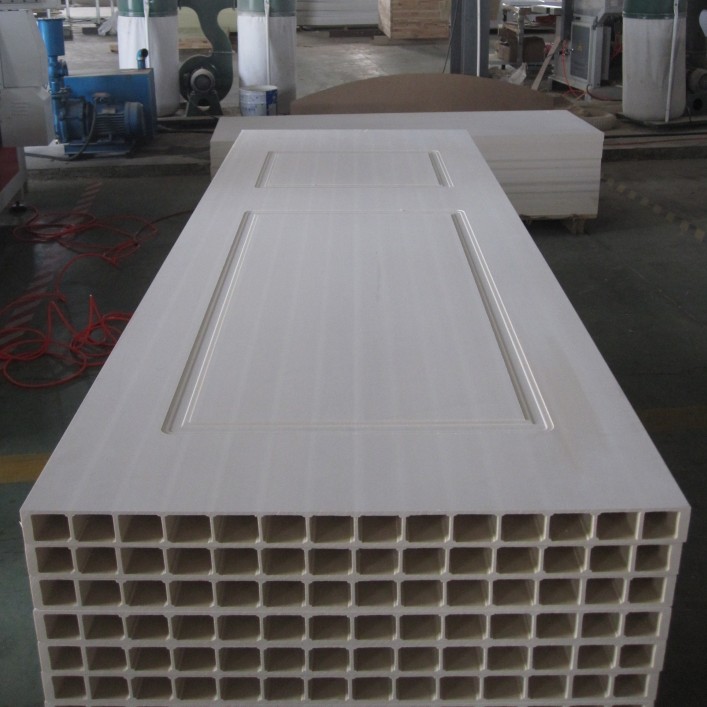 wpc laminated door with sound isolation function