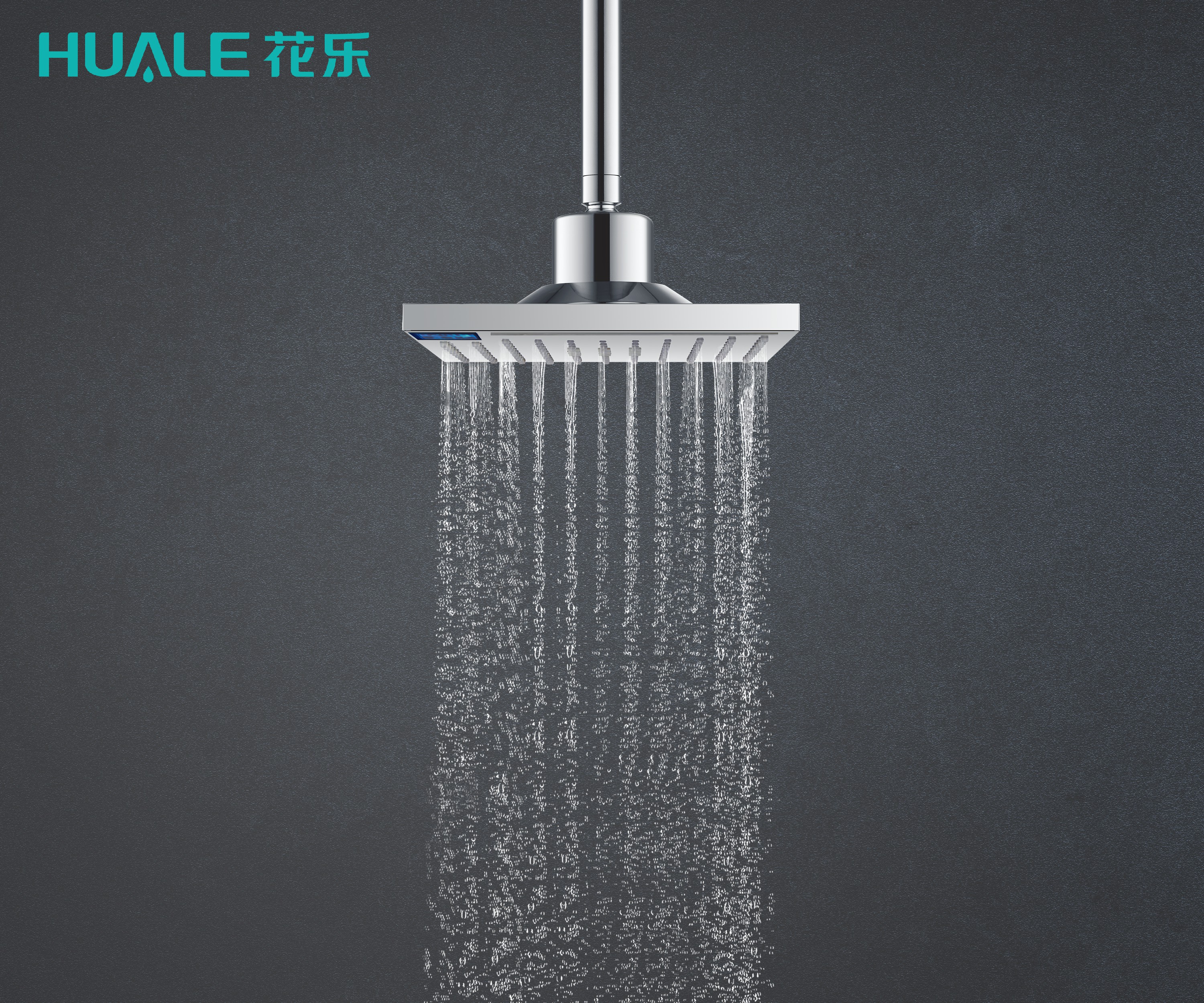 Huale I-Switch sensor intelligent infrared Multi fuction rain shower head