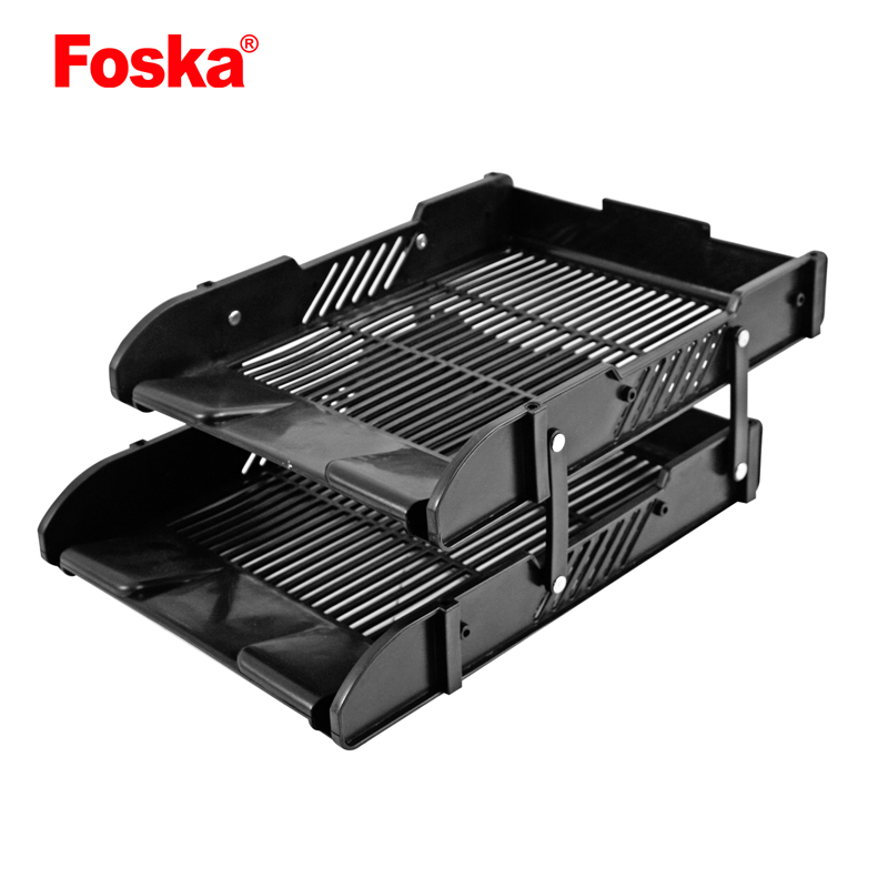 Hot Sale 2-Layers Metal Office organizer file tray