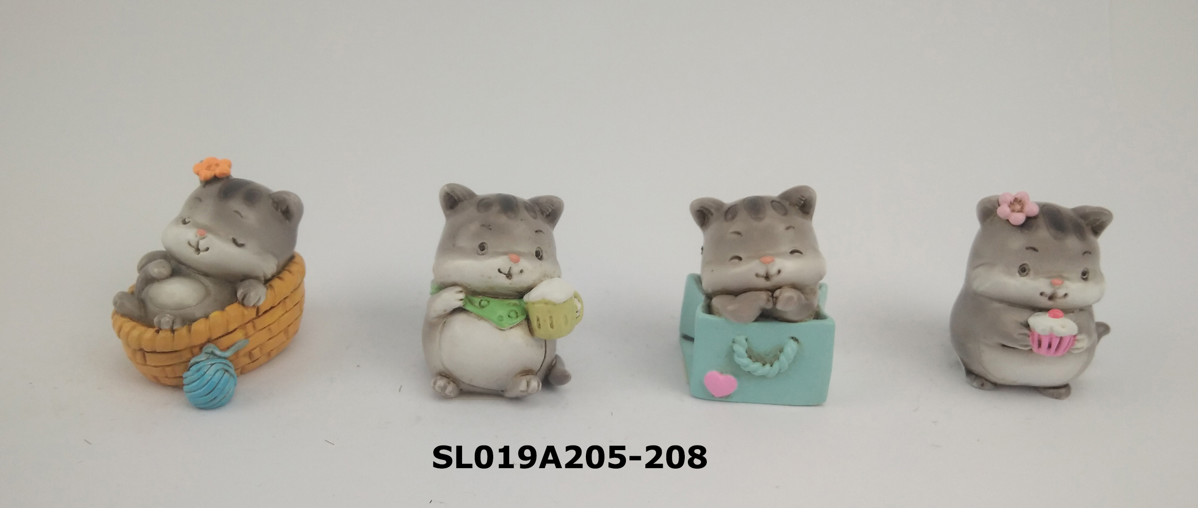 Resin decoration, key chain - animal