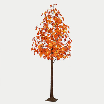 Lighted maple tree