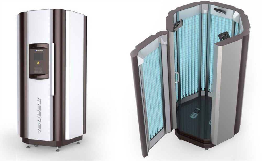 semi professional full body full cabinet UVB phototherapy device