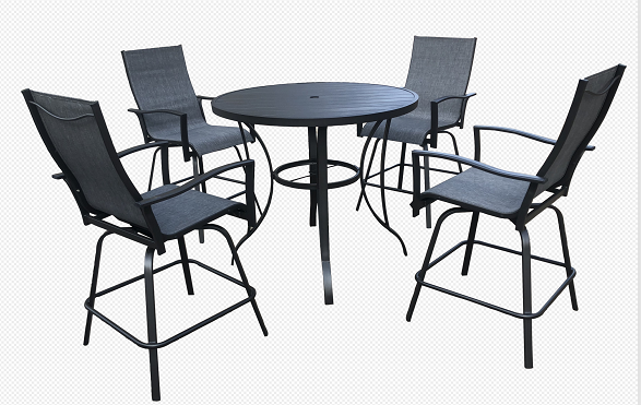 Swivel chair set