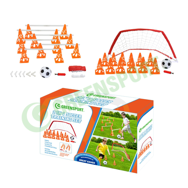 Soccer Training Set With Cones 2 In 1